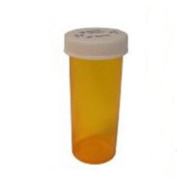Clarke Container Division Vial Medicine Plastic 6 Dram Blue 600/Case - 22006