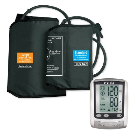 HoMedics Deluxe - Digital Blood Pressure Monitor Without Tube Automatic Adult Medium / Large Cuff - BPA-065