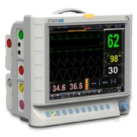 Star 65 - Patient Monitor Spot Check and Vital Signs Monitoring ECG, NIBP, Respiration, SpO2, Temperature AC Power - Future Health Concepts - SK-F386390100021
