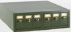 McKesson - Slide Storage Cabinet Metal 6 Dual Slotted Drawers - 177-513500G