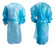 McKesson - Chemotherapy Procedure Gown 2X-Large Blue NonSterile AAMI Level 2 / ASTM D6978 Disposable - 16-55KV2X