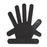 Miltex-Integra Hand Orthopedic Padgett 9-1/2X8-1/2" Large Aluminum Coated Reusable Ea - PM-962
