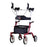 PHOENIX RISE UP - 4 Wheel Rollator Red Adjustable Height / Folding Aluminum Frame - 4801RD