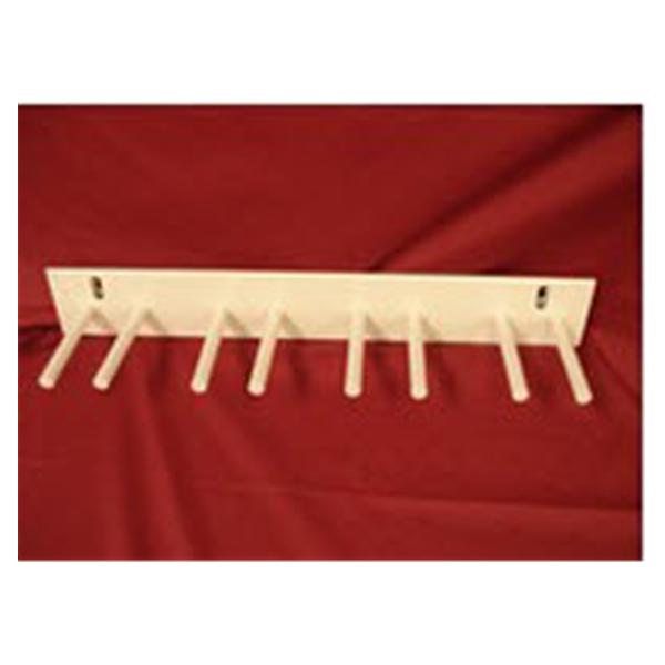 Wolf X-Ray Rack Peg Wall For Lead Apron White 3X19-1/2" Each - 16424