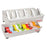 PolarSafe - Label Dispenser 6 X 8-1/2 X 14 Inch Desktop Manual Pull Metal Labeling Tape Dispenser, Large For use with all Polar Labels and Rolls - 0439693