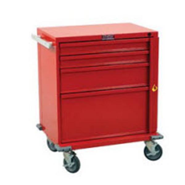 Harloff Manufacturing Cart Crash V-Series 22X29-1/2X34" 4-5" Casters Specify Color Ea - V24-4B