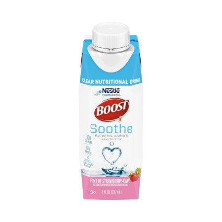 Oral Supplement Boost Soothe Strawberry Kiwi Flavor Ready to Use 8 oz. Carton - 00043900769462