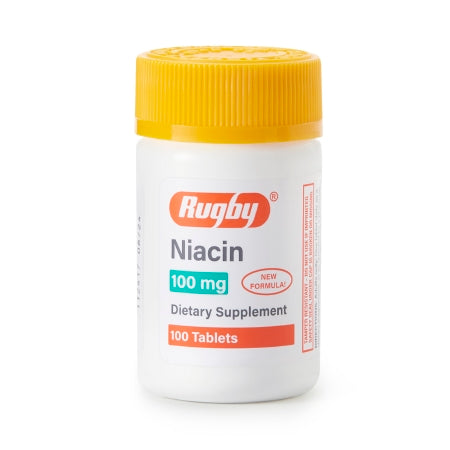 Major Pharmaceuticals - Dietary Supplement Niacin 100 mg Strength Tablet 100 per Bottle - 80681005700