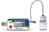 Flashlink PDF Logger - Vaccine Temperature Data Logger with Alarm Celsius -58° to +104°F (-50° to +40°C) Glycol Bottle Probe Magnet Battery Operated - Deltatrak - 40527-05