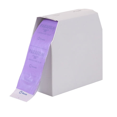 Parafilm M - Sealing Film 2 Inch Width X 250 Foot, Purple For use with Tubes, Beakers, Vials, Petri Dishes, Flasks and Other Lab Instruments - 120762