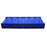 Mega Racks - Double-Sided Test Tube Rack 240 Place 10 mL Tube Size Blue 3-1/2 X 10-1/2 X 26-1/2 Inch - 120115