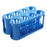 Adapt-A-Rack - Open-Sided Test Tube Rack 4 Place 5 to 50 mL Tube Size Blue / Blue 59 X 76 X 181 mm - 120187