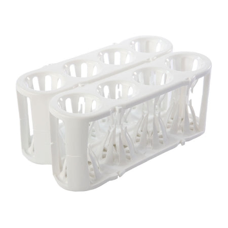 Adapt-A-Rack - Open-Sided Test Tube Rack 4 Place 5 to 50 mL Tube Size White / White 60 X 76 X 181 mm - 120188