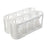 Adapt-A-Rack - Open-Sided Test Tube Rack 4 Place 5 to 50 mL Tube Size White / White 60 X 76 X 181 mm - 120188