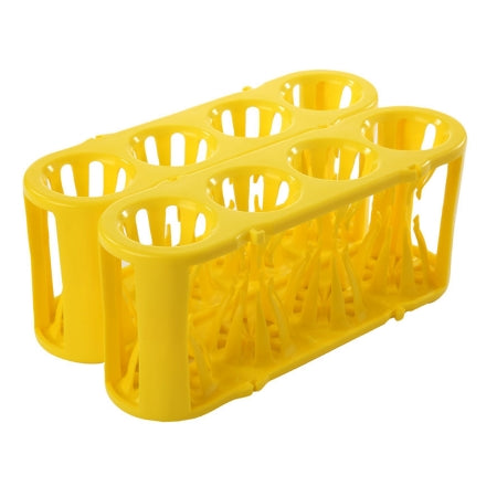Adapt-A-Rack - Open-Sided Test Tube Rack 4 Place 5 to 50 mL Tube Size Yellow / Yellow 62 X 76 X 181 mm - 120190