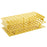 OneRack - Full Size Test Tube Rack 72 Place 5 to 10 mL Tube Size Yellow 70 X 127 X 250 mm - Heathrow Scientific - 120206