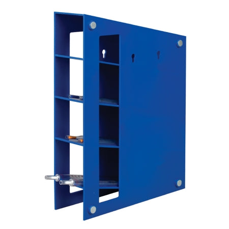 Heathrow Scientific - Pipette Rack 88 X 291 X 401 mm, Blue For use with 0.1 to 50 mL Glass and Plastic Pipettes - HS20612M