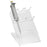 Heathrow Scientific - Pipette Stand 3 Place, Clear, 20 mm Lower Slot, 25 mm Upper Slot For use with Most Major Pipettor Brands - HS206203