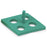 Heathrow Scientific - Floating Tube Rack Test Tube Rack 4 Place 50 mL Tube Size Green 2-1/2 X 5-1/3 X 6-2/5 Inch - HS2165A