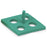 Heathrow Scientific - Floating Tube Rack Test Tube Rack 4 Place 50 mL Tube Size Green 2-1/2 X 5-1/3 X 6-2/5 Inch - HS2165A