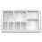 Droplet - Phlebotomy Tray Insert White For 13 mm Tube Rack - HS2201A