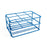 Heathrow Scientific - Wire Rack Test Tube Rack 6 Place 58 to 60 mm Tube Size Blue 4-1/8 X 5-1/3 X 8-1/8 Inch - HS23224