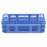 Heathrow Scientific - Fold and Snap Test Tube Rack 90 Place 5 to 10 mL Tube Size Blue 2-2/5 X 4-1/8 X 9-2/3 Inch - HS243073B