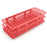 Heathrow Scientific - Fold and Snap Test Tube Rack 90 Place 5 to 10 mL Tube Size Red 2-2/5 X 4-1/8 X 9-2/3 Inch - HS243073R