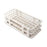 Heathrow Scientific - Fold and Snap Test Tube Rack 60 Place 5 to 15 mL Tube Size White 2-2/5 X 4-1/8 X 9-2/3 Inch - HS243077W