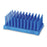 Heathrow Scientific - Peg Rack Test Tube Rack 50 Place 10 mL Tube Size Blue 69 X 104 X 188 mm - HS24311B