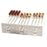 Mega Racks - Clinical Test Tube Rack 120 Place 10 mL Tube Size White 3-3/5 X 9-1/3 X 13-1/3 Inch - HS24323E