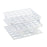 OneRack - Half Size Test Tube Rack 36 Place 5 to 10 mL Tube Size White 59 X 104 X 104 mm - HS27501A