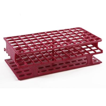 OneRack - Full Size Test Tube Rack 72 Place 5 to 10 mL Tube Size Magenta 59 X 104 X 202 mm - HS27511D
