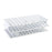OneRack - Full Size Test Tube Rack 40 Place 10 to 18 mL Tube Size White 92 X 120 X 300 mm - Heathrow Scientific - HS27514A