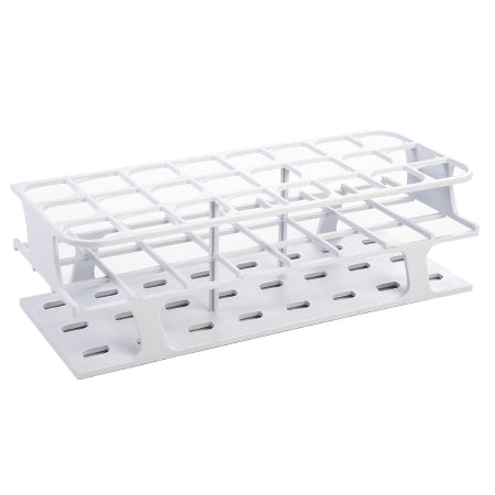 OneRack - Full Size Test Tube Rack 24 Place 15 to 50 mL Tube Size White 85 X 110 X 282 mm - HS27515A