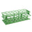 OneRack - Full Size Test Tube Rack 24 Place 15 to 50 mL Tube Size Green 85 X 110 X 282 mm - HS27515C