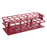 OneRack - Full Size Test Tube Rack 24 Place 15 to 50 mL Tube Size Magenta 85 X 110 X 282 mm - HS27515D