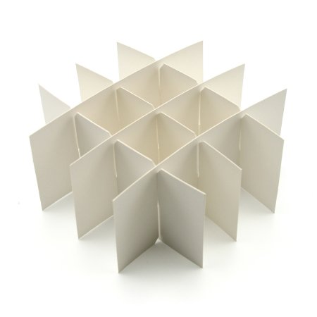 TrueNorth - Cryo Storage Box Divider 16 Cell Divider, White For 50 mL Tubes - Heathrow Scientific - HS2860P
