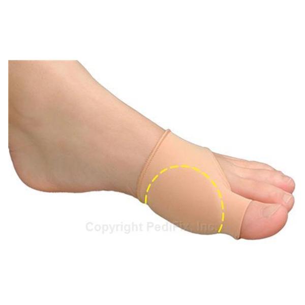 Pedifix Sleeve Visco-Gel Bunion Care Bn Rlf Gel 3Mm Thin Beige Sz Lg/Xl 1/Package - 1307