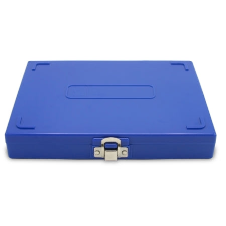 Heathrow Scientific - Slide Storage Box 34 X 175 X 208 mm Blue ABS Plastic / Cork 100 Slide Capacity - HS15994A