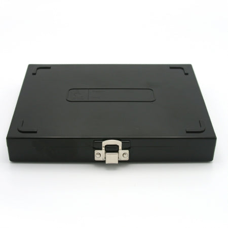 Heathrow Scientific - Slide Storage Box 34 X 175 X 208 mm Black ABS Plastic / Cork 100 Slide Capacity - HS15994G