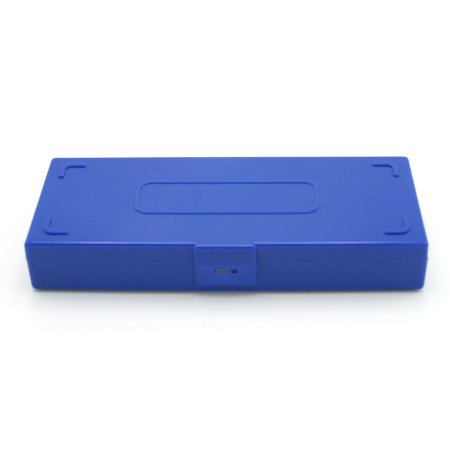 Heathrow Scientific - Slide Storage Box 35 X 86 X 209 mm Blue ABS Plastic / Cork 50 Slide Capacity - HS15996A