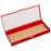 Heathrow Scientific - Slide Storage Box 35 X 86 X 209 mm Red ABS Plastic / Cork 50 Slide Capacity - HS15996B