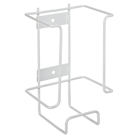 Heathrow Scientific - Glove Box Holder Wall Mounting 1 Box of Gloves White 4-1/4 X 5-1/2 Inch Coated Steel - HS23457
