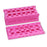 Heathrow Scientific - Pop-Up Test Tube Rack Combo 12 / 21 Place 15 / 50 mL Tube Size Pink 72 X 137 X 255 mm Expanded - HS24320P