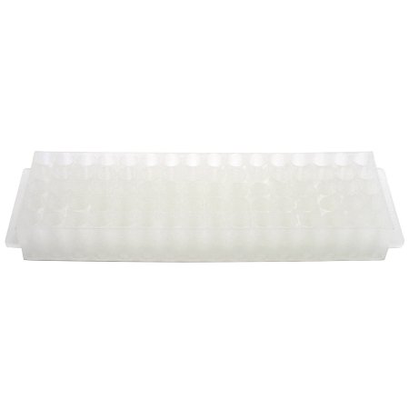 Heathrow Scientific - Fraction Collector Plate Microtube Rack 80 Place 1.5 to 2.0 mL Tube Size Natural 28 X 67 X 225 mm - HS29025A