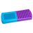 Rota-Rack - Duo Tube Microcentrifuge Tube Rack 48 Place / 96 Place 0.2 to 1.5 mL / 0.5 to 1.5 mL Tube Size Purple / Blue 34 X 118 X 296 mm - HS29041A