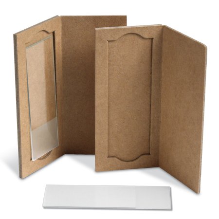 Heathrow Scientific - Slide Mailer 5 X 42 X 95 mm 1-Slide Capacity For 25 X 75 mm / 26 X 76 mm Slide Transport - HS9903