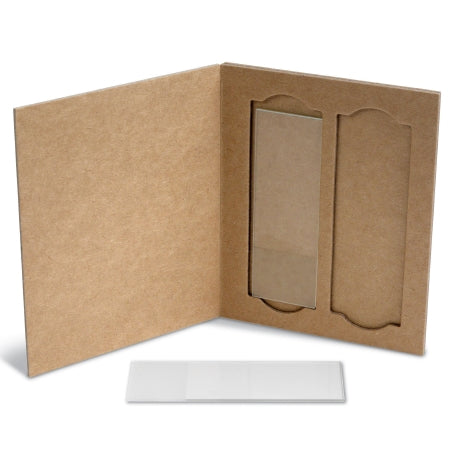 Heathrow Scientific - Slide Mailer 5 X 79 X 103 mm 2-Slide Capacity For 25 X 75 mm / 26 X 76 mm Slide Transport - HS9904