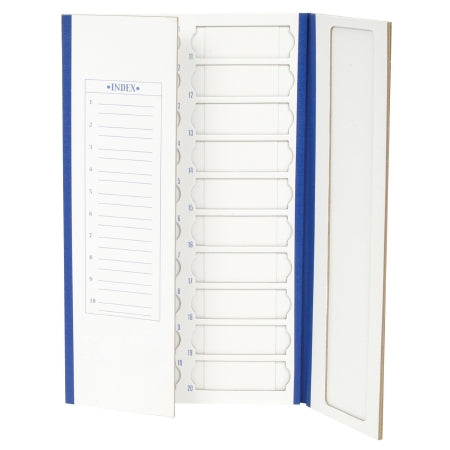 Heathrow Scientific - Slide Mailer 9 X 208 X 341 mm 20-Slide Capacity For 25 X 75 mm / 26 X 76 mm Slide Transport - HS9913